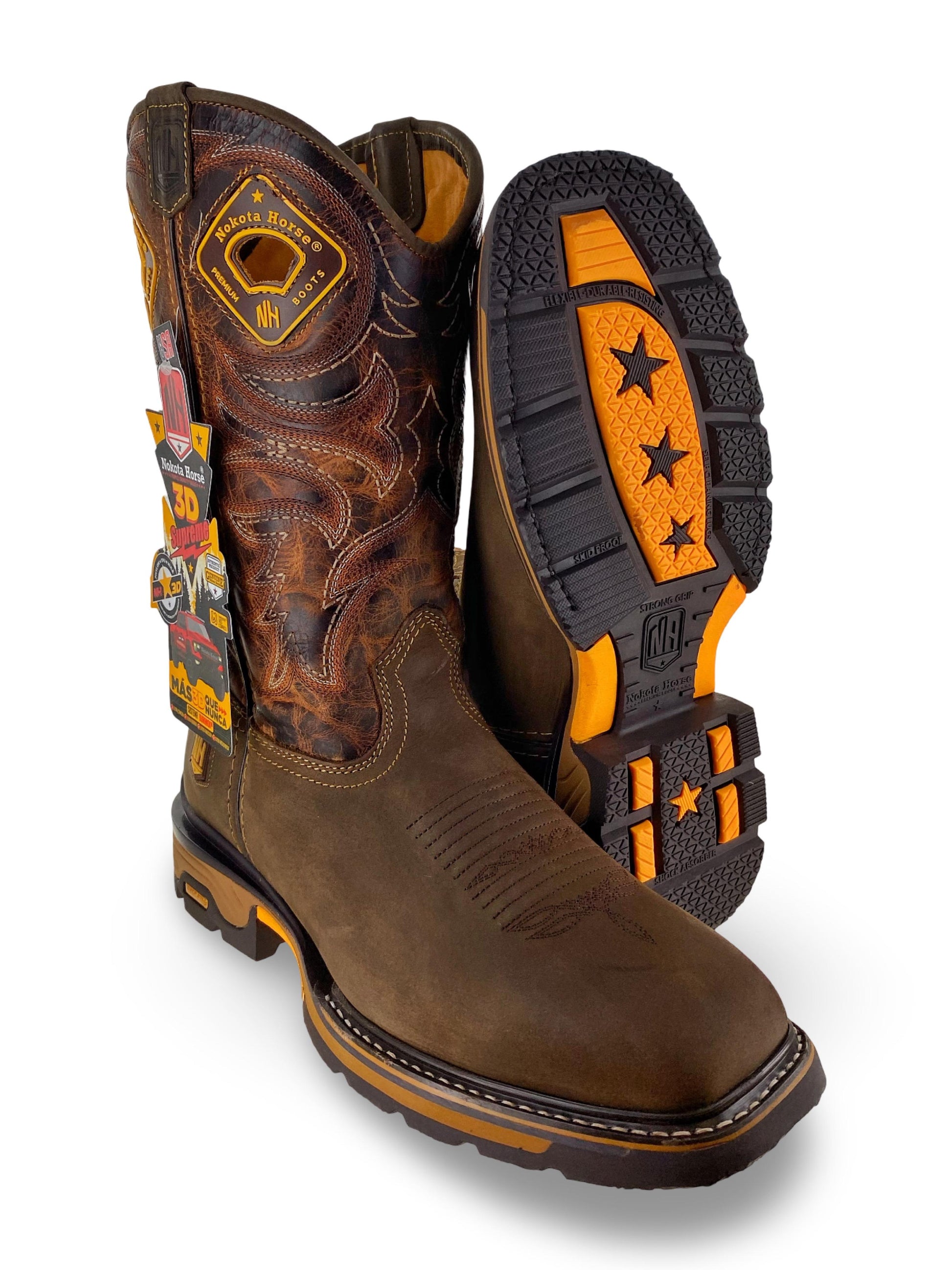 Nokota Horse Mens Clarck 26 Kansas Tabaco Stl Toe