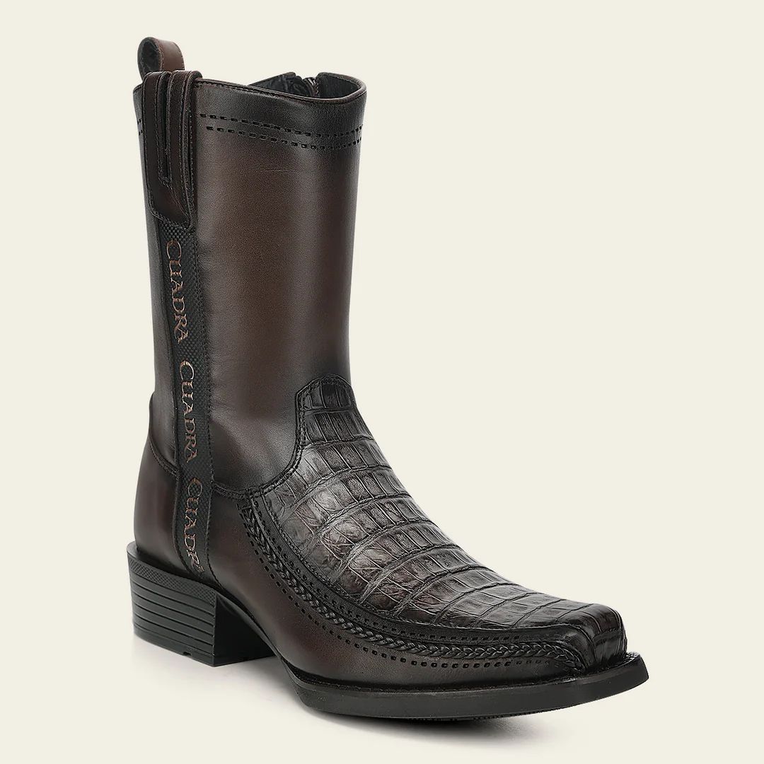 Cuadra Urban Brown Boot Genuine Fuscus Leather For Men 1J4FY CC300