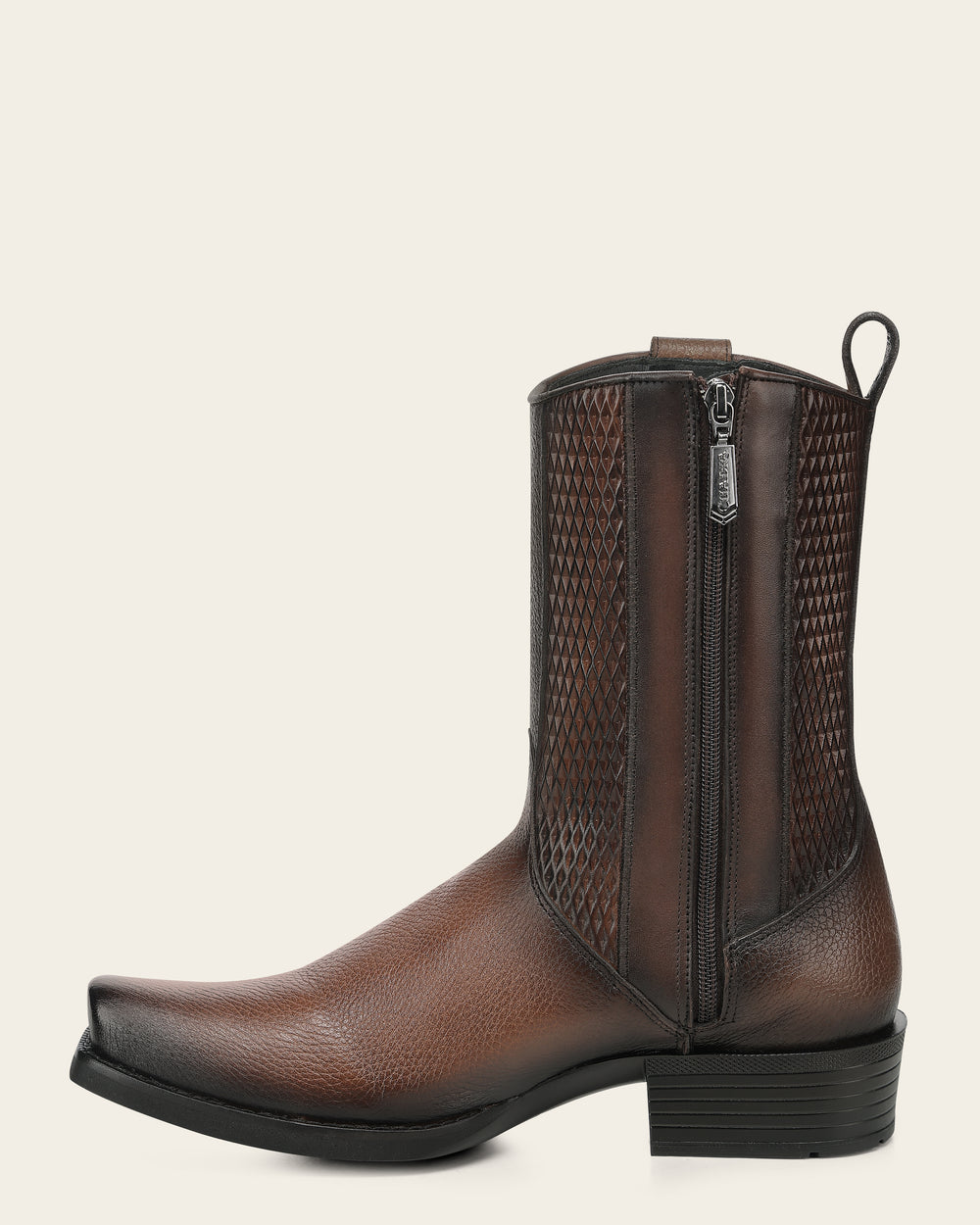 Cuadra Men's Urban Honey Boot In Genuine Italian Deer Leather CC298/1J4HVE
