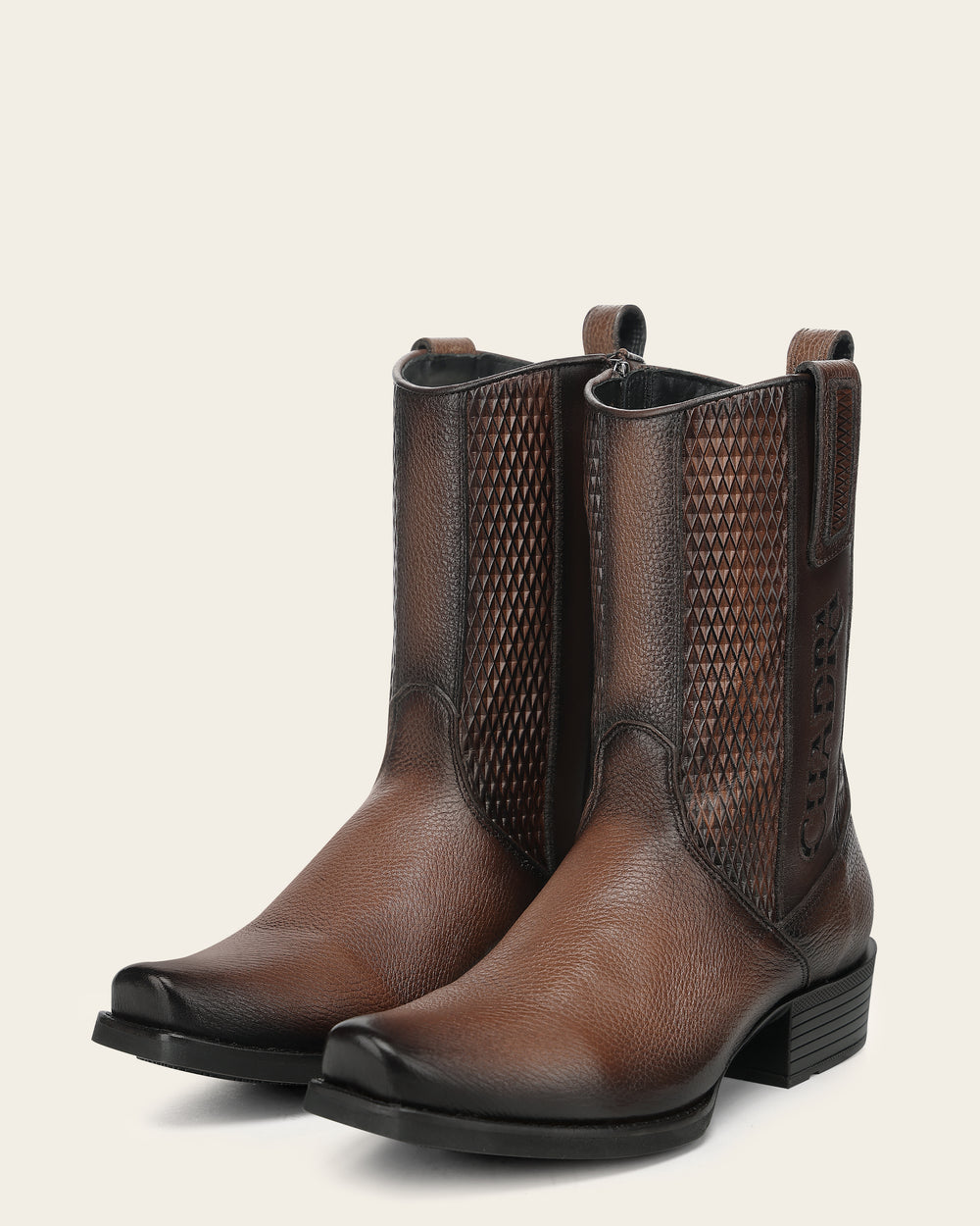 Cuadra Men's Urban Honey Boot In Genuine Italian Deer Leather CC298/1J4HVE