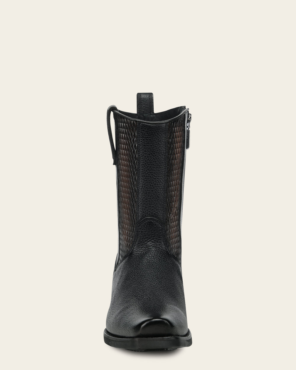 Cuadra Men's Urban Boot In Genuine Italian Deer Black And Bovine Leather CC297/1J