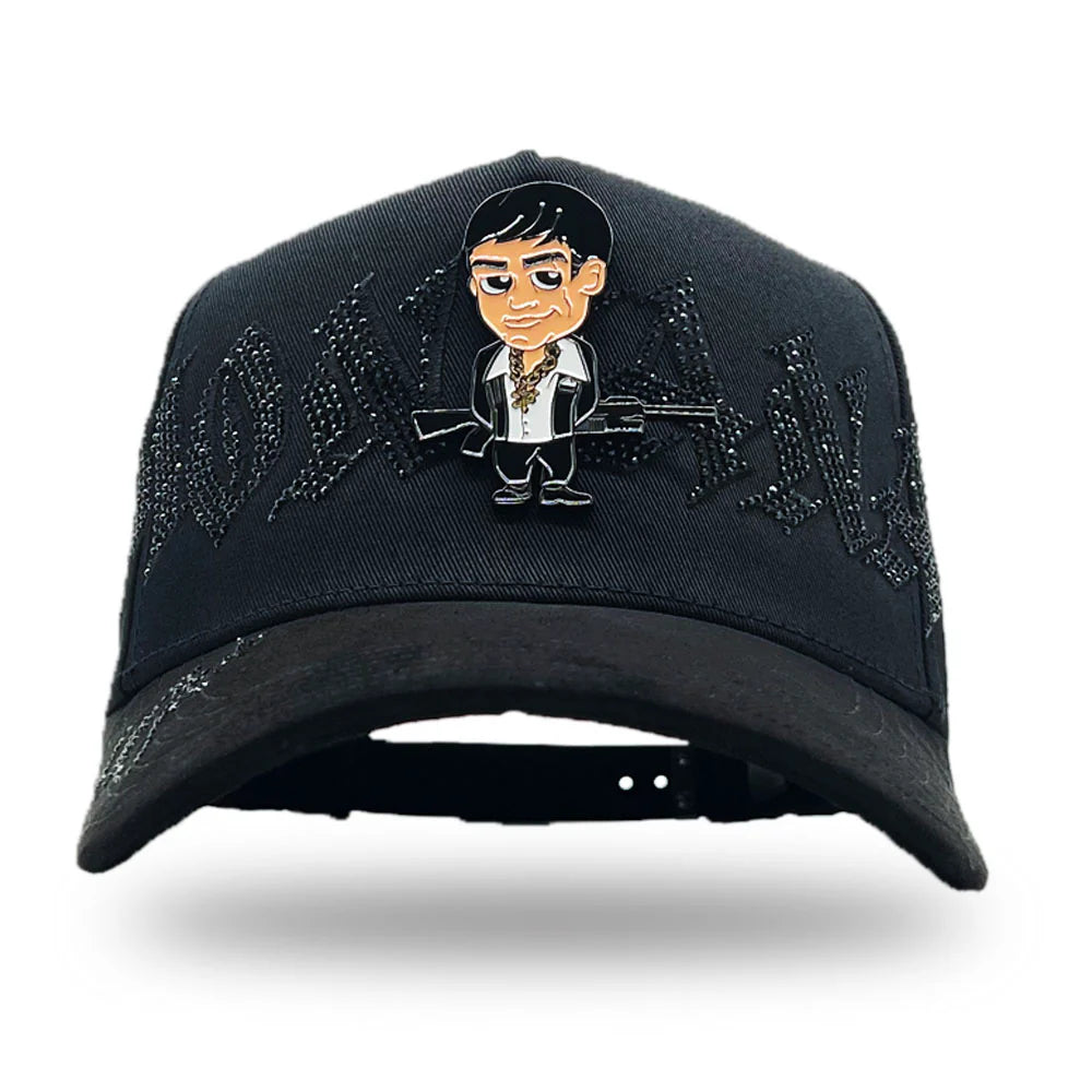MX Republic Caps - La Montana Black Full Set - Limited Edition