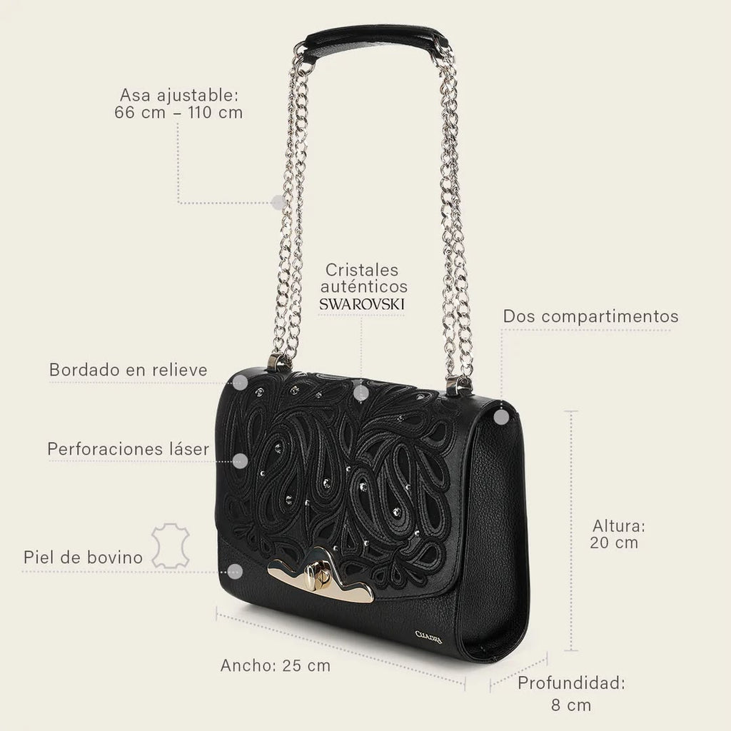 Cuadra Bolsa Res Azteca Negro DU822/BOD4CRS