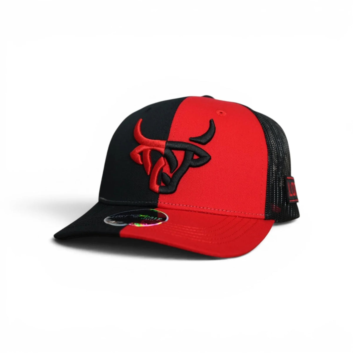 LOST CALF | SPLIT BLACK RED CURVE