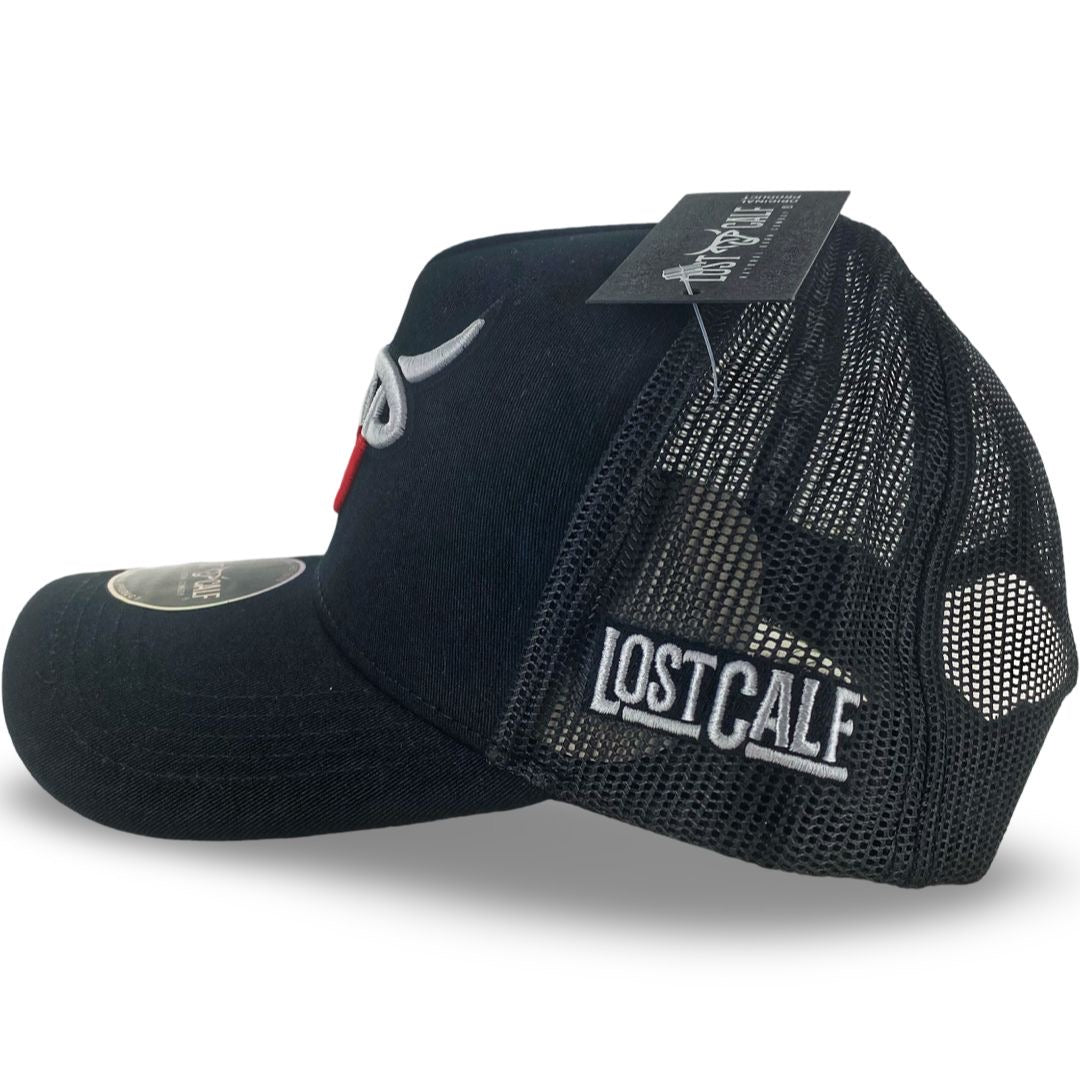 LOST CALF | TEXAS BULL 5 PANEL SNAPBACK