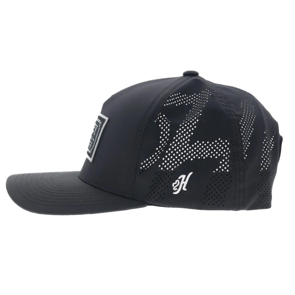 HOOEY "Doc" Hat Black w/Rectangle Patch