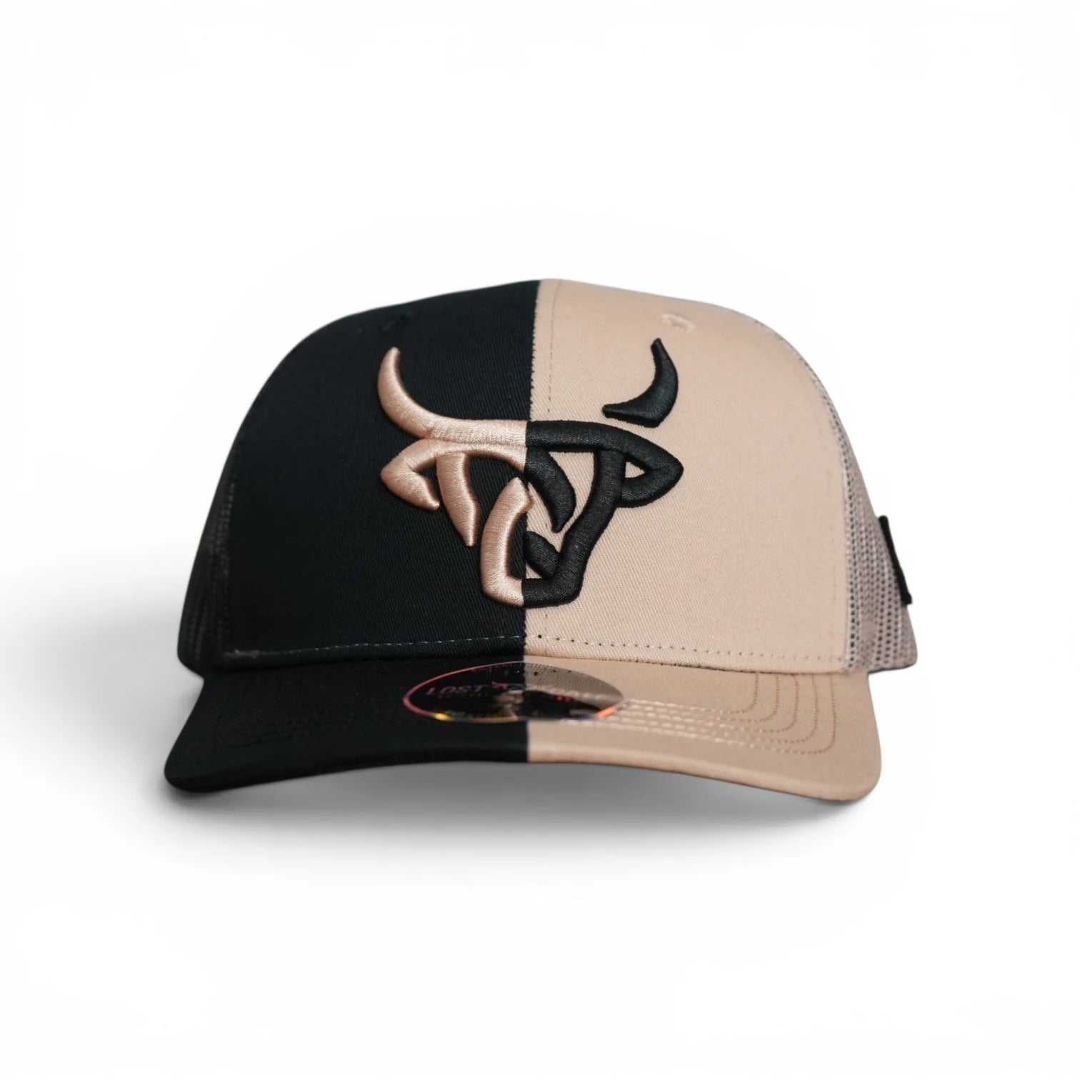 LOST CALF | SPLIT BLACK KHAKI CURVE