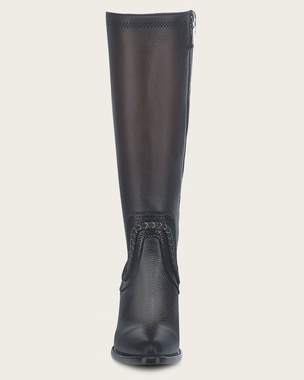 Cuadra Wmns Boot Res Santana Cafe LD Chocolate Zipper & Elastic Round Toe 3F0RRS