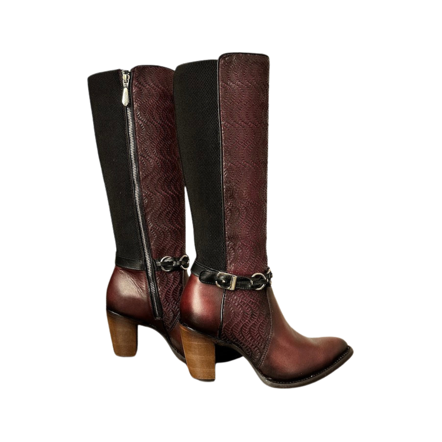 Cuadra Wmns Tall Boots Crust Satro Ladrillo 3F14CS