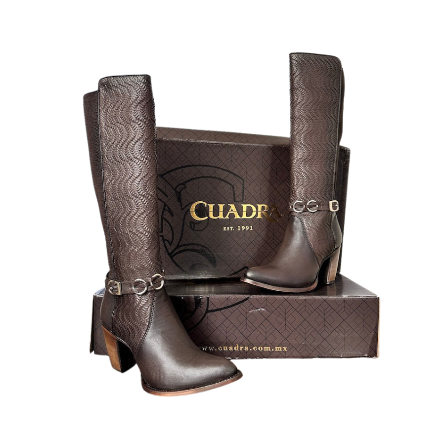 Cuadra Wmns Tall Boots Volturno Castaño 3F14VL