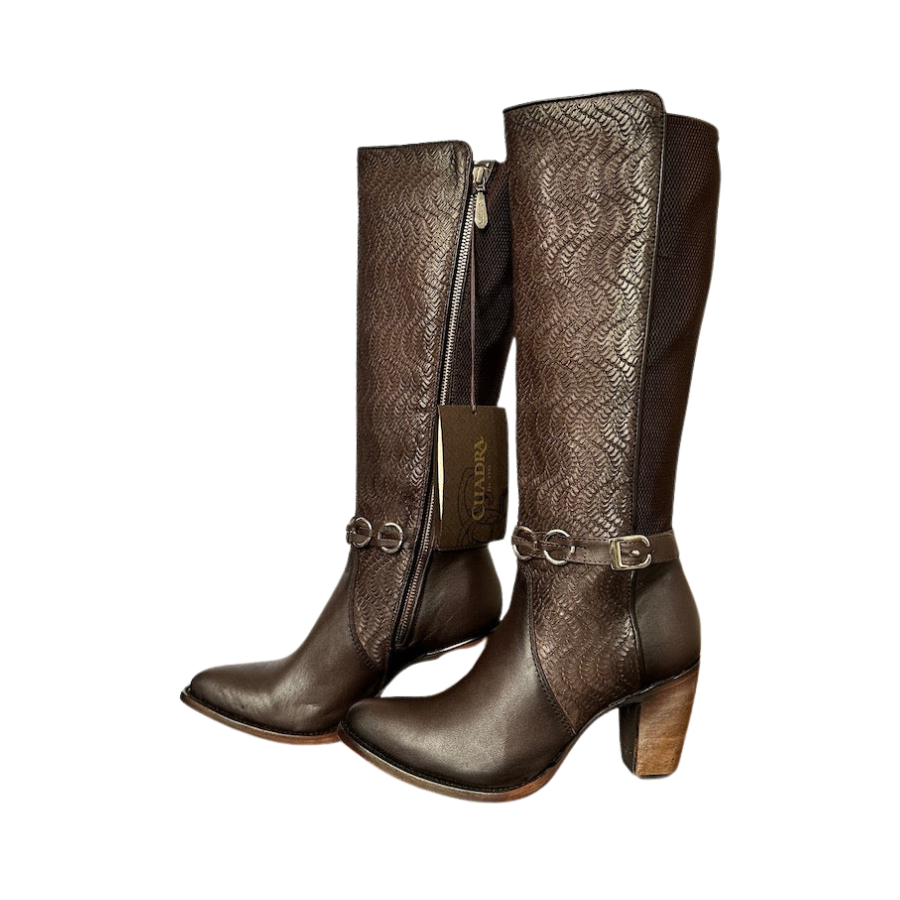 Cuadra Wmns Tall Boots Volturno Castaño 3F14VL