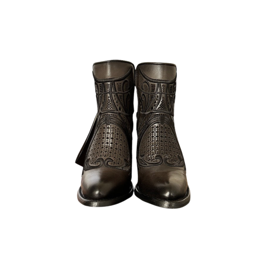 Cuadra Wmns Ankle Boots Crust Tokio Gris Black 3F48RS