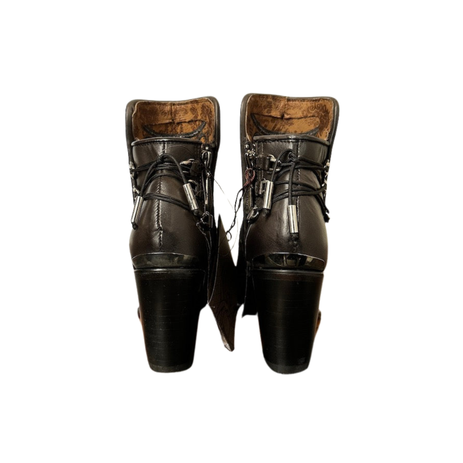 Cuadra Wmns Ankle Boots Crust Tokio Gris Black 3F48RS
