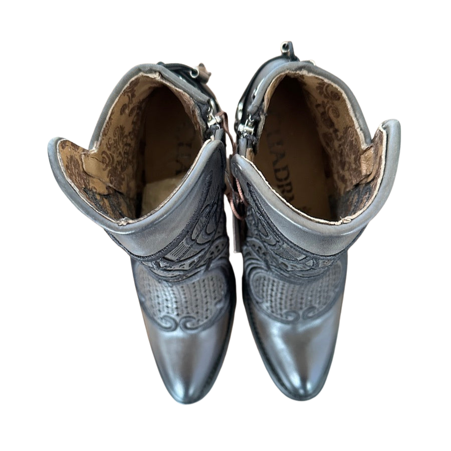 Cuadra Wmns Ankle Boots Crust Tokio Gris Black 3F48RS