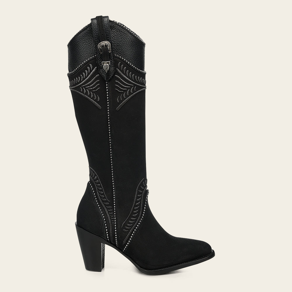CUADRA BOTA RES NUBUCK NEGRO CC357 /3F82RS