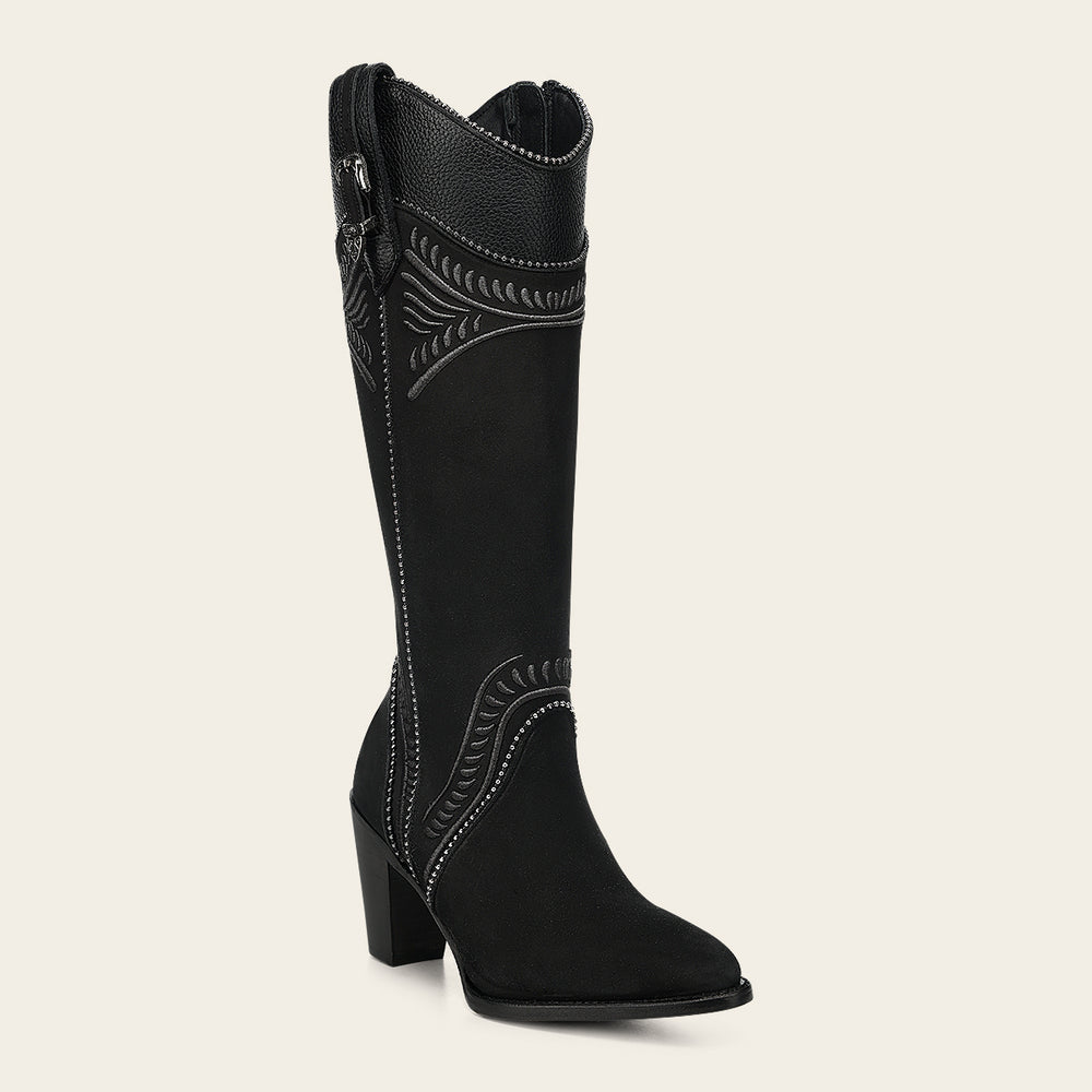 CUADRA BOTA RES NUBUCK NEGRO CC357 /3F82RS
