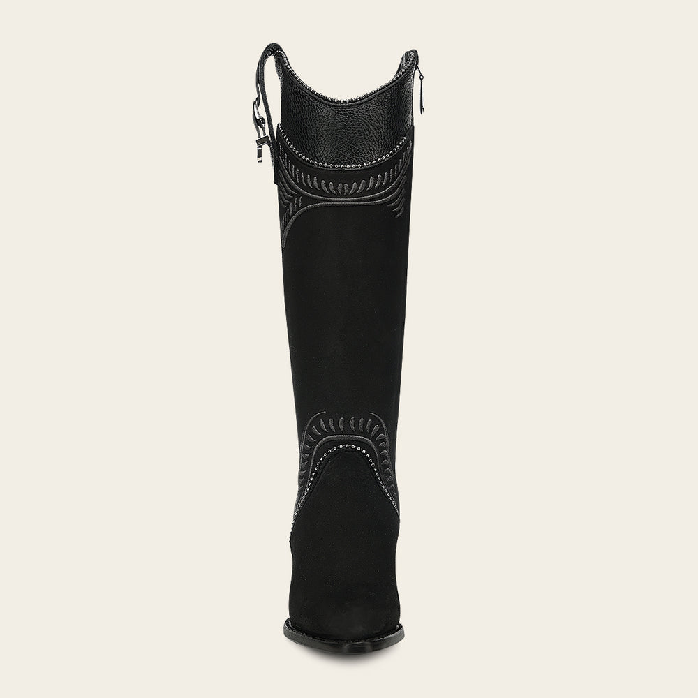 CUADRA BOTA RES NUBUCK NEGRO CC357 /3F82RS