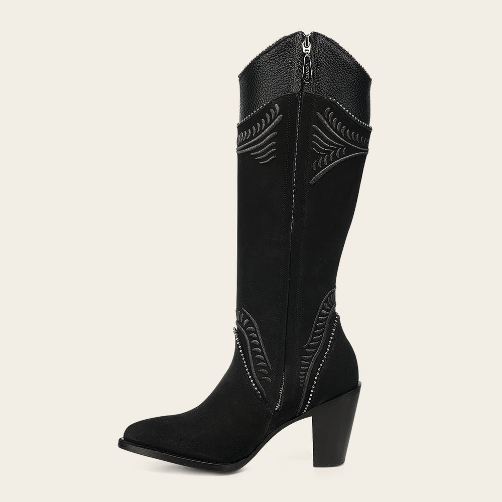 CUADRA BOTA RES NUBUCK NEGRO CC357 /3F82RS
