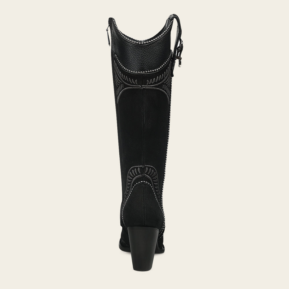 CUADRA BOTA RES NUBUCK NEGRO CC357 /3F82RS