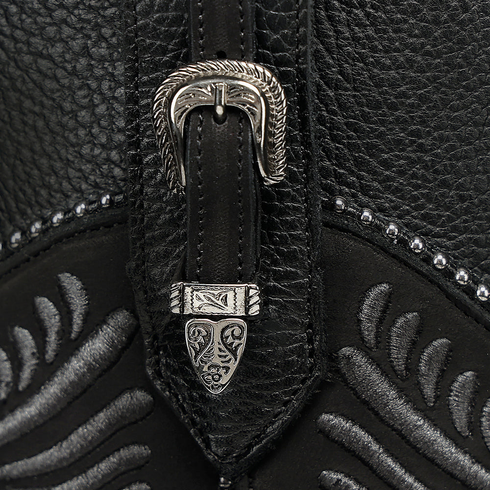 CUADRA BOTA RES NUBUCK NEGRO CC357 /3F82RS