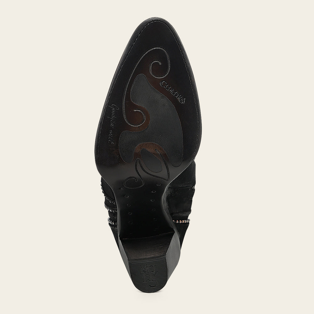 CUADRA BOTA RES NUBUCK NEGRO CC357 /3F82RS