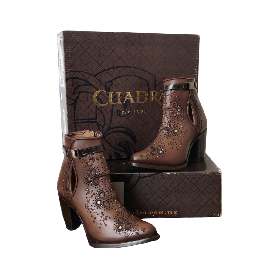 Cuadra Wmns Ankle Boots Azteca Maple Leather 3F92RS