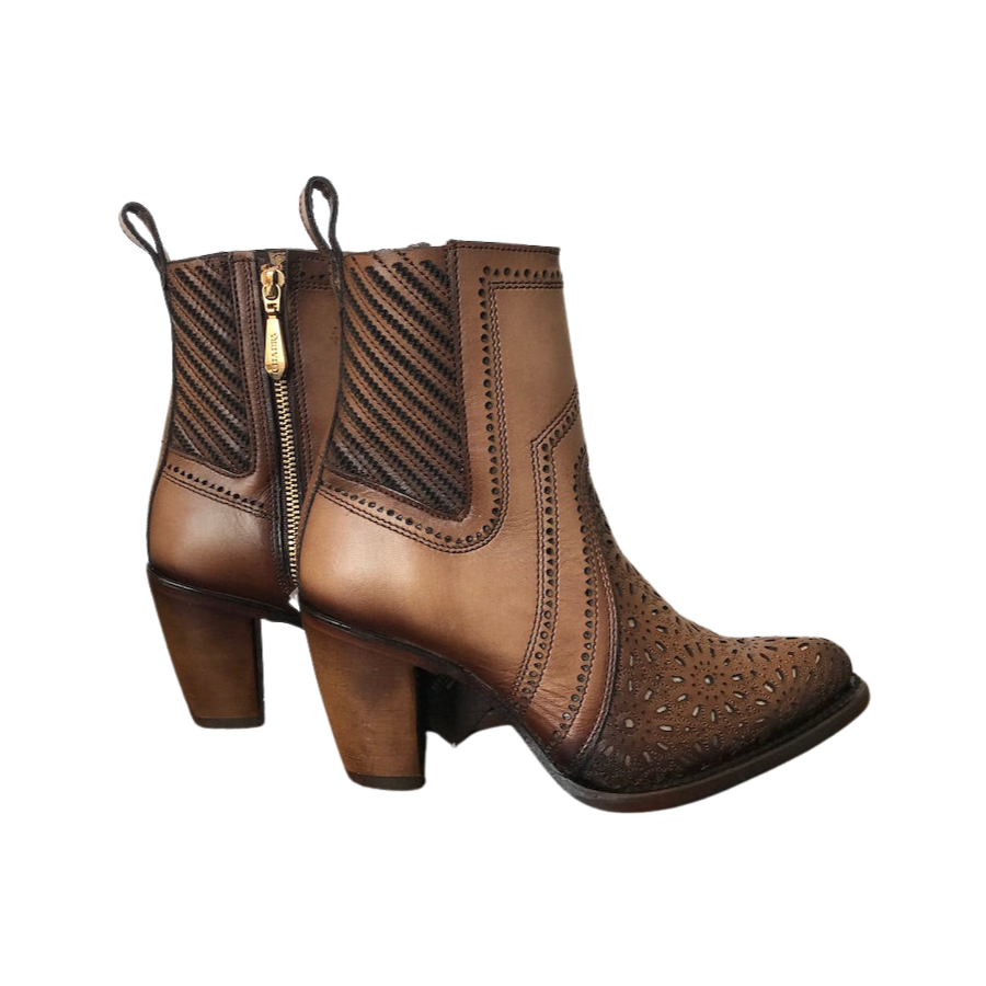 Cuadra Wmns Ankle Boots Maple Leather 3F94RS