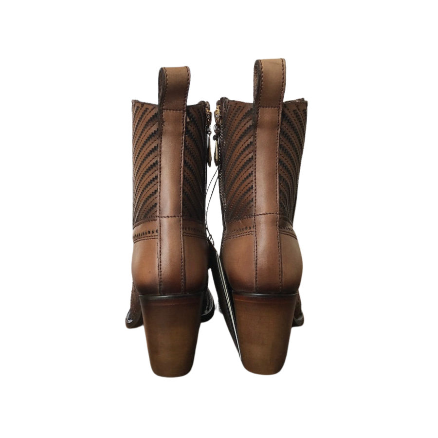 Cuadra Wmns Ankle Boots Maple Leather 3F94RS