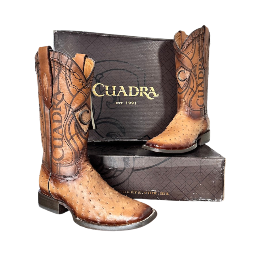 Cuadra Mens Ostrich Belly Flame Orix 3Z1OA1