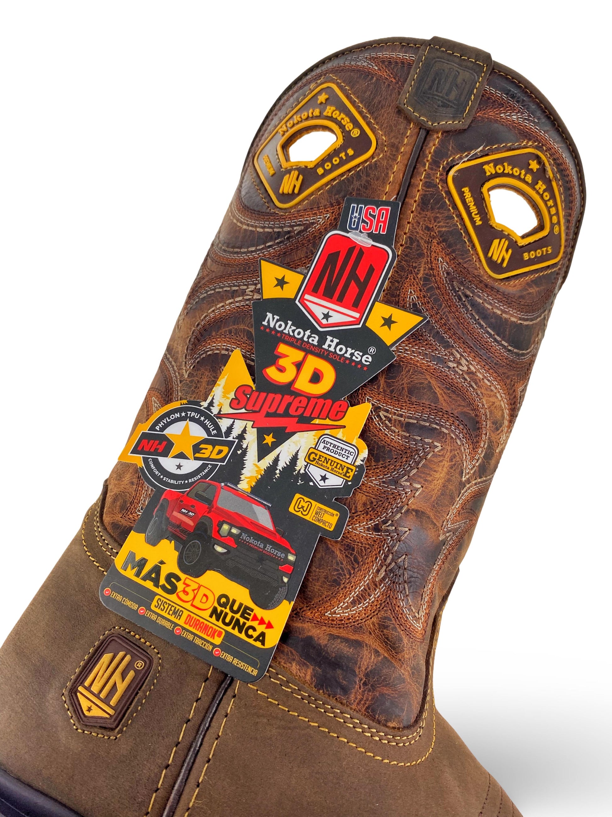 Nokota Horse Mens Clarck 26 Kansas Tabaco Stl Toe