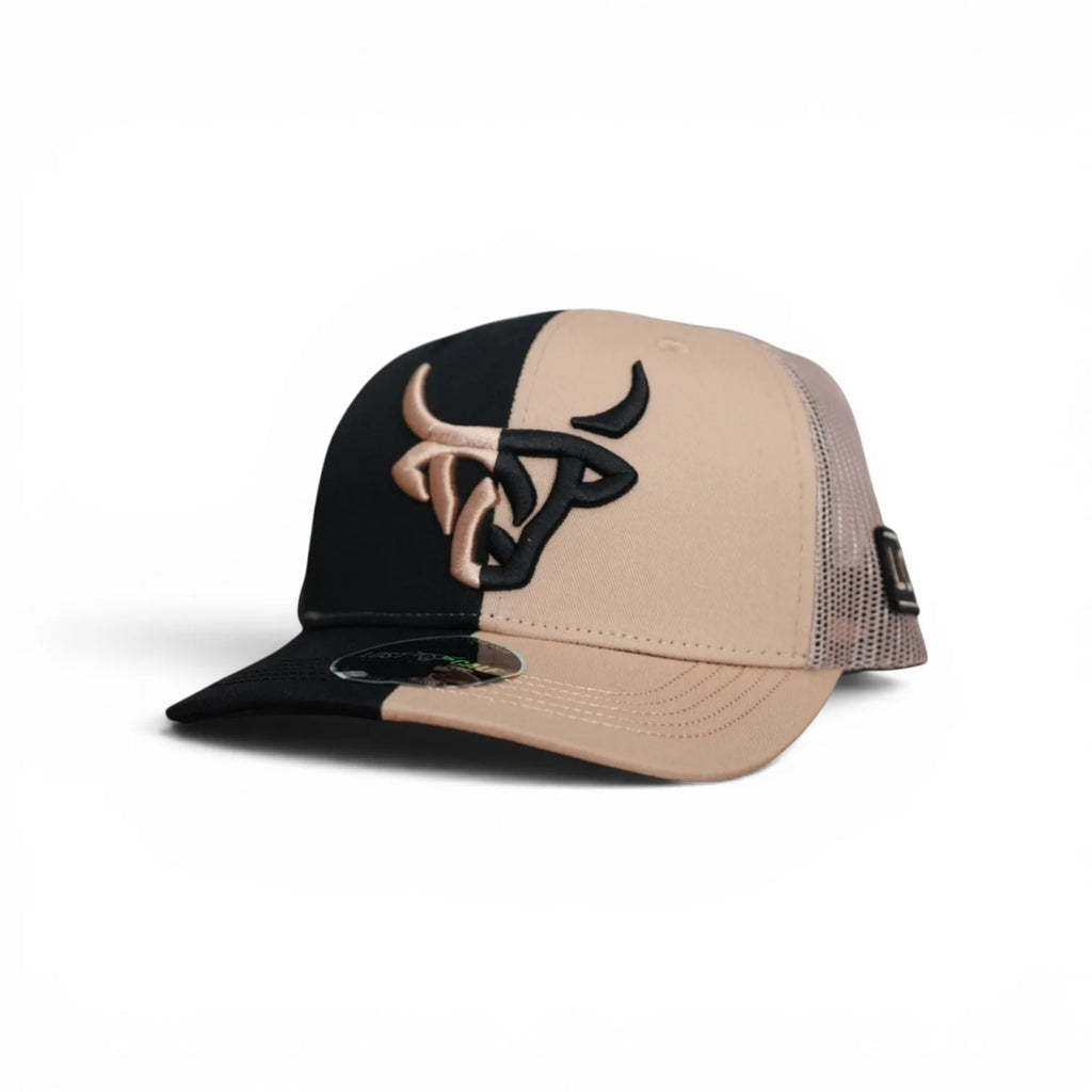 LOST CALF | SPLIT BLACK KHAKI CURVE
