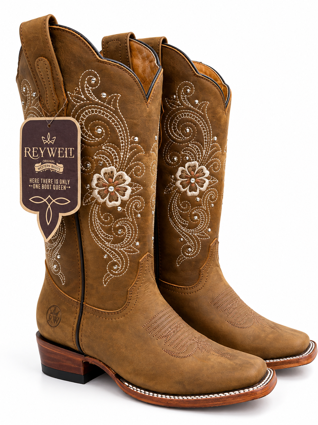 Reywelt Women's Crazy Thang 253 Elva Leather Boots L-57284