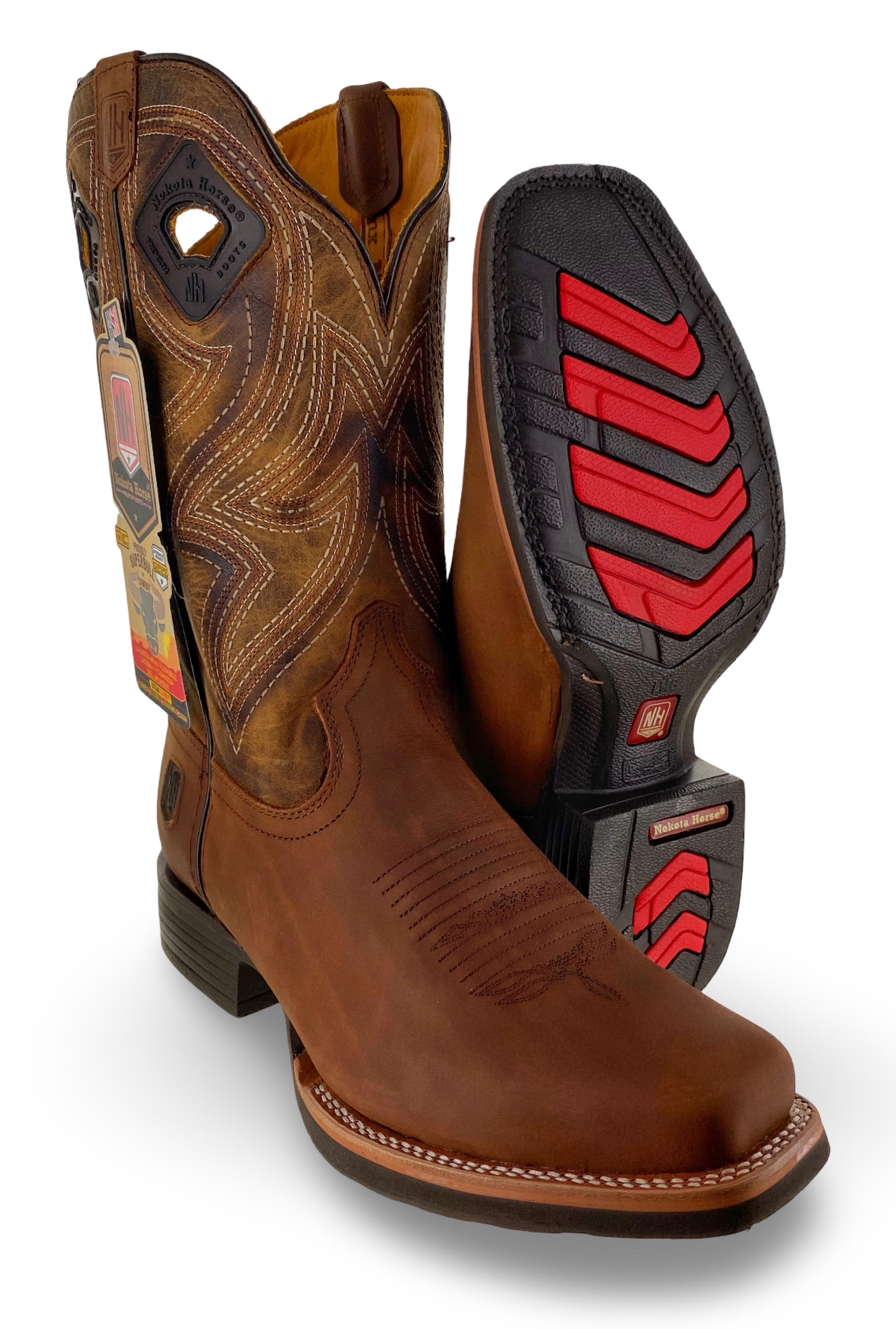 Nokota Horse Mens Morgan 10 Crazy H Miel