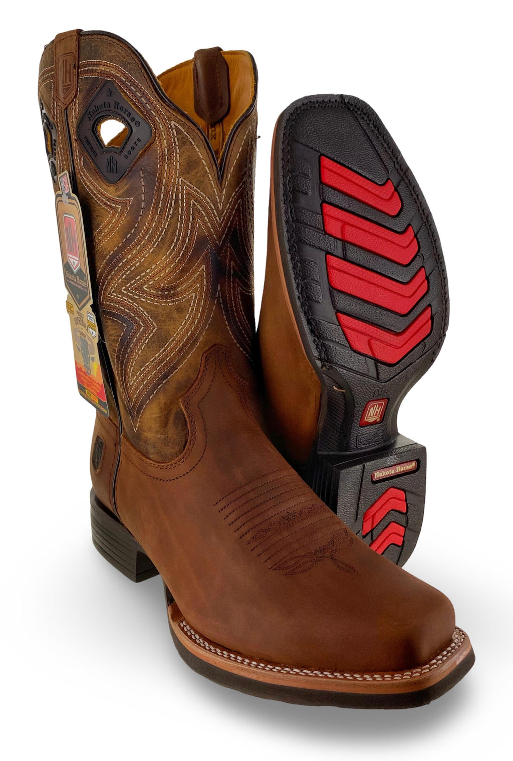 Nokota Horse Mens Morgan 10 Crazy H Miel