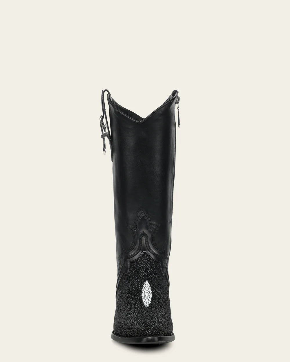 Cuadra Women's Genuine Stingray Black Luxury Western Boots