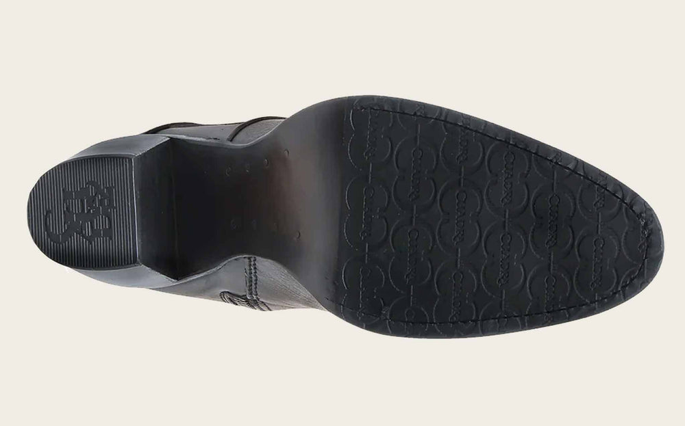 Cuadra | Wmns Botin de Res Evolution Miel Honey Black Zipper Harness Stud 4V19RS