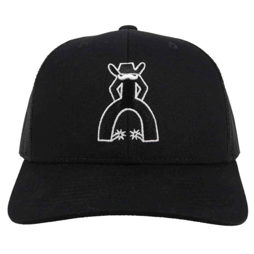 HOOEY "Punchy" Snapback Black Hat