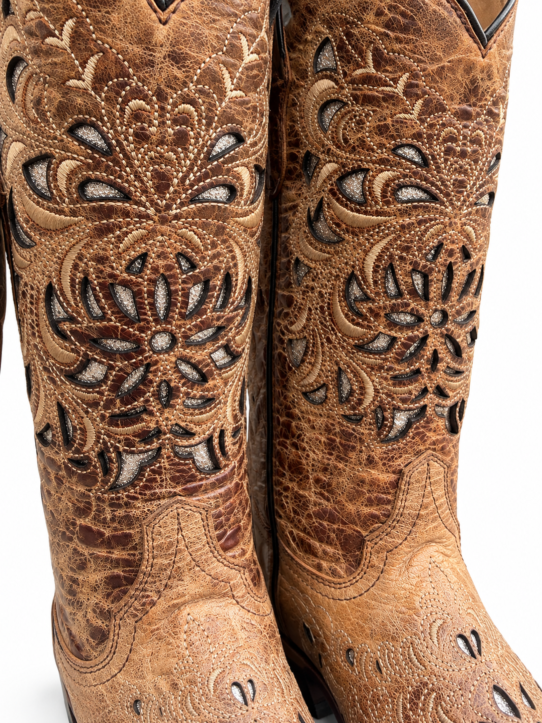 Reywelt Women's Heiser Honey 253 Lorena Leather Boots L-57283