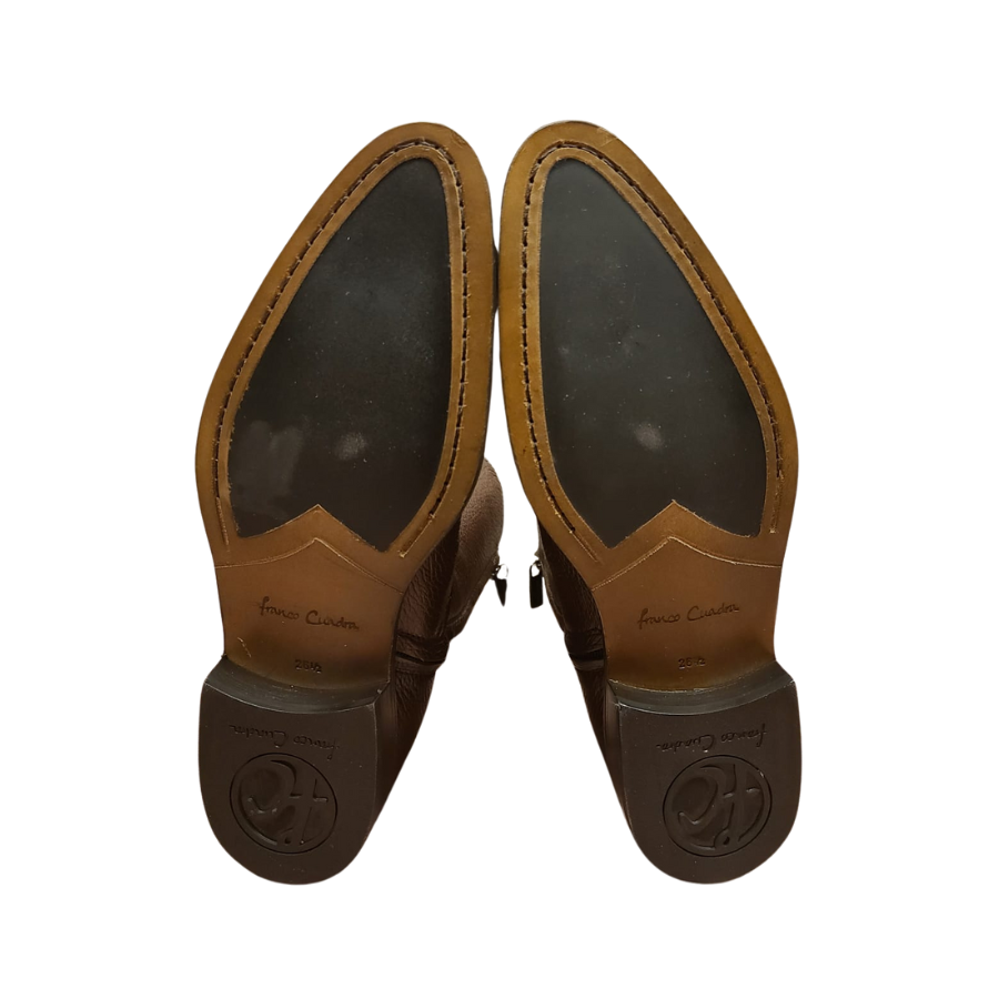 Franco Cuadra Mens Deer Skin Brown Boot 801VNVN