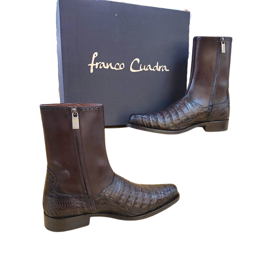 Franco Cuadra Mens Brown Dress Boot 827FWTS