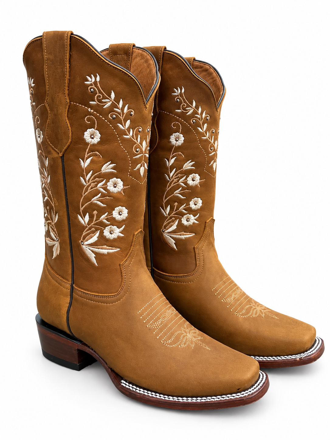 5 Ranch Women's Crazy Honey Leather Boots
