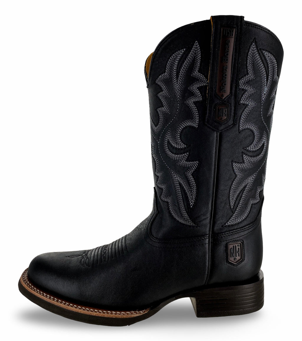 Nokota Horse Mens Lucas 20 Palomino Negro