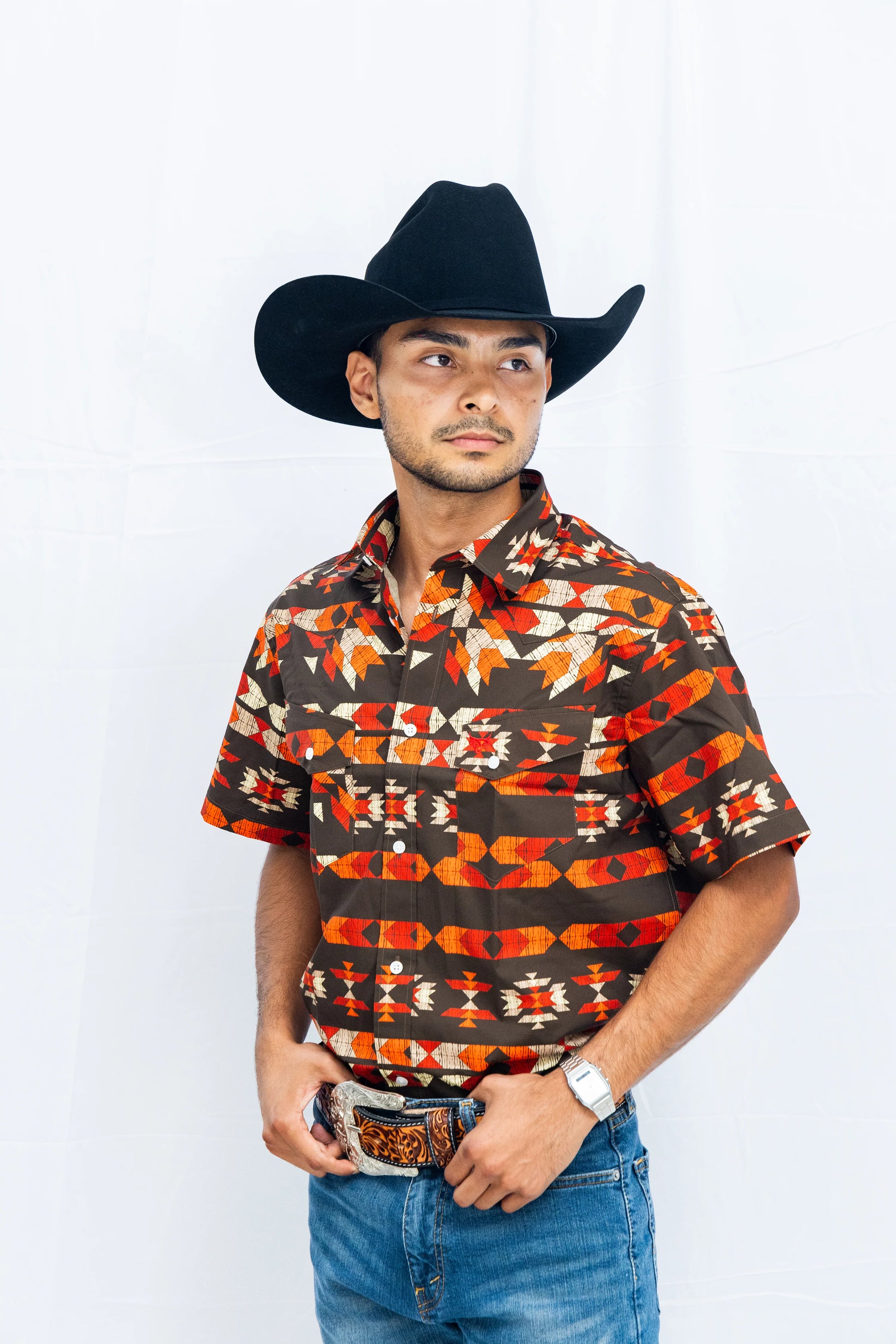 Lost Calf Men's-Sedona - Short Sleeve Shirt