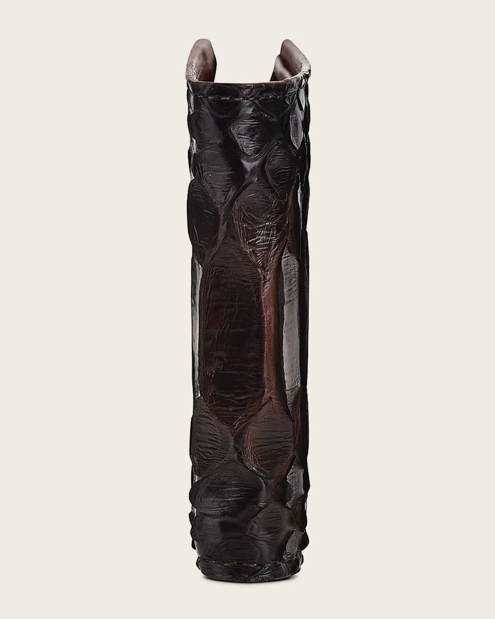 Cuadra Brown bifold python wallet