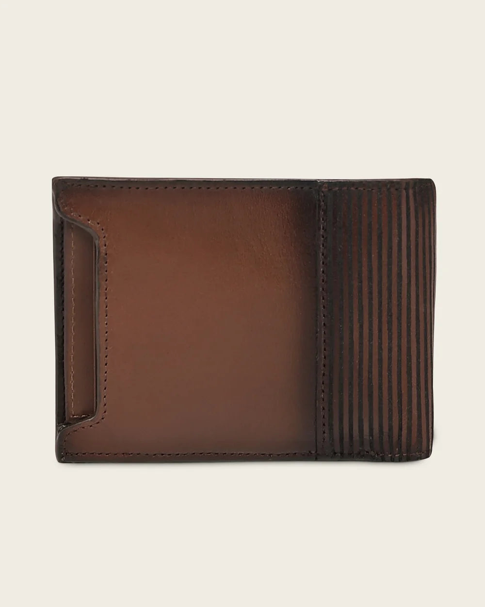 Cuadra Men’s Honey Alligator Leather Wallet with Removable Card Holder