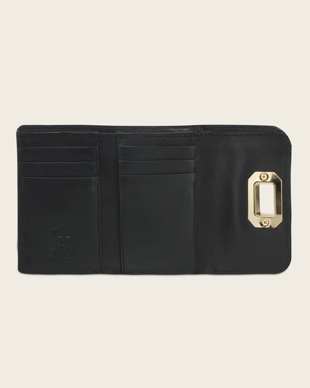 CUADRA WOMENS WALLET BLACK ALLIGATOR