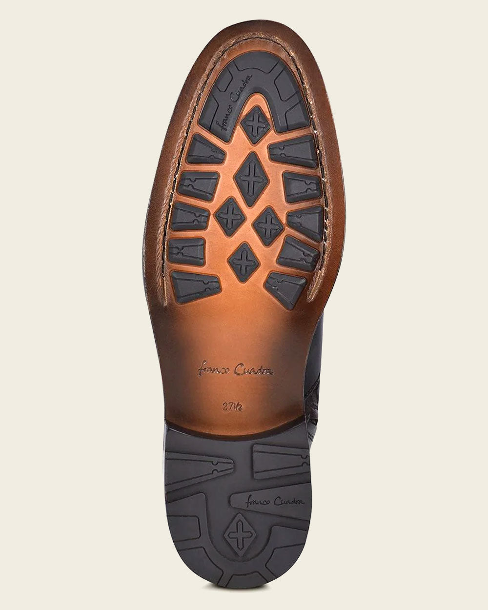 Cuadra Mens Botin Ternera Inca Black - Res Bristol Cacao