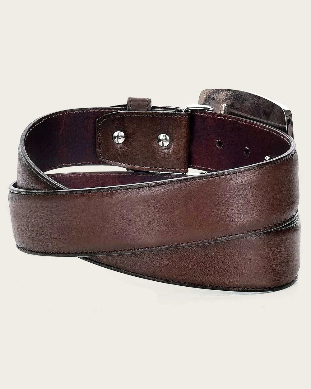 Cuadra Brown western bovine Belt