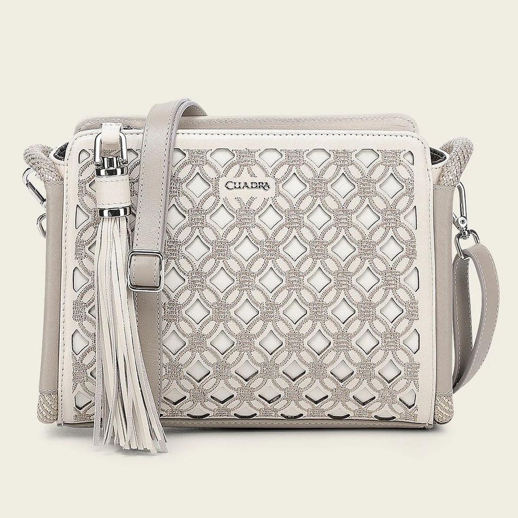 Cuadra Women's Mikonos Latte Geniune Bovine Leather Purse - DU818/BOD3WRS