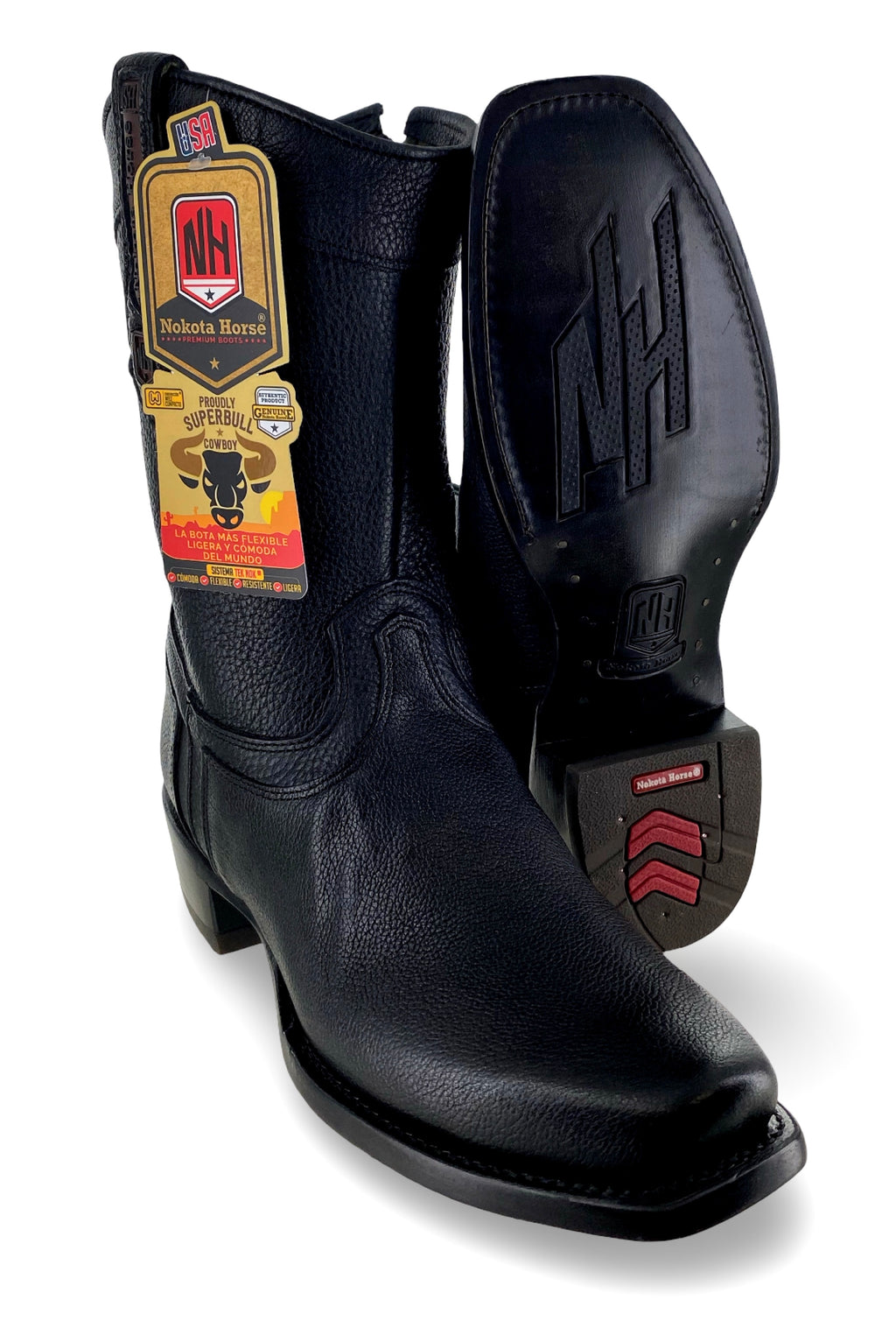 Nokota Horse Mens Thomas 42 Deer Negro